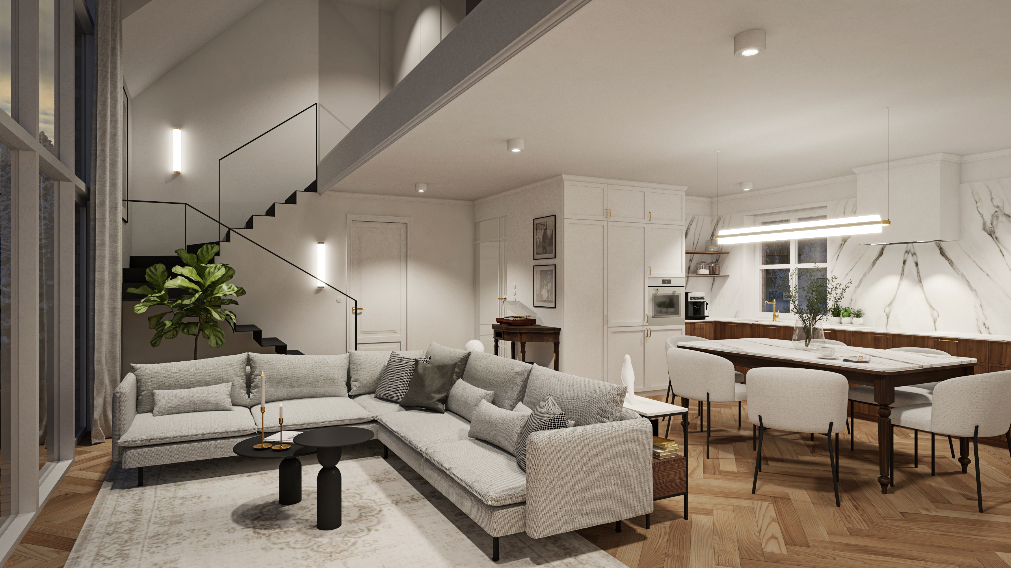 Interior living room