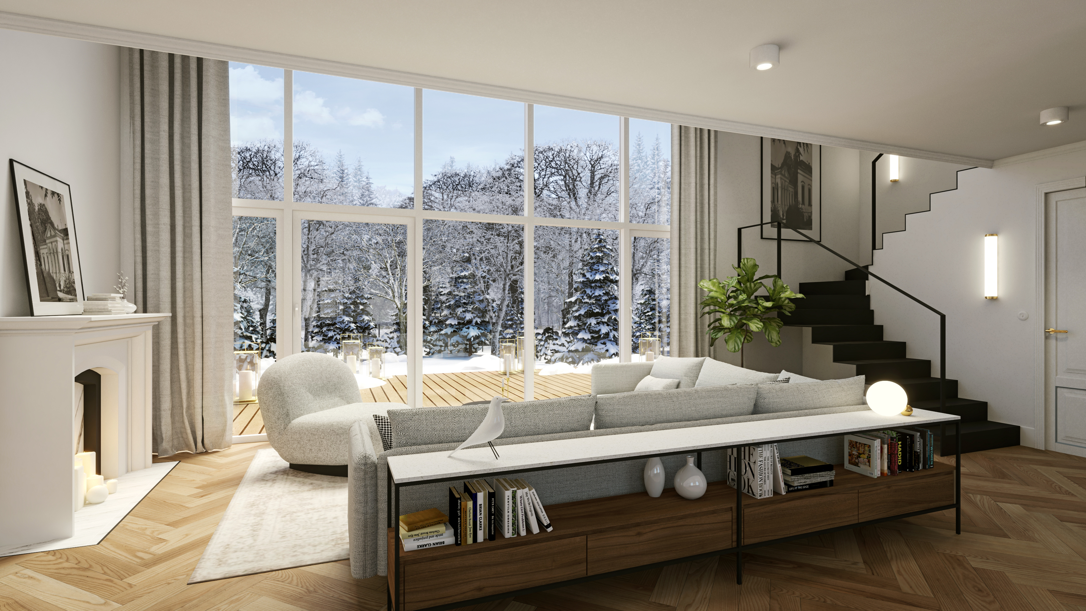 Living room interior